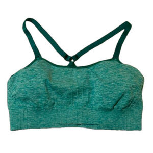 Champion Green Stretch Sports Bra Small